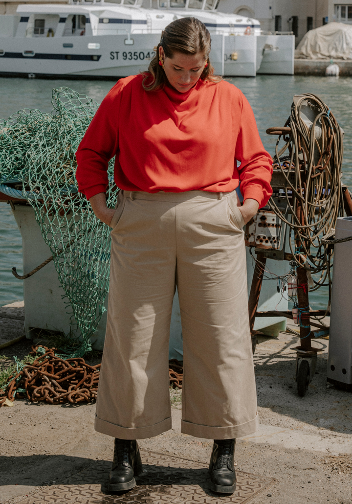 Récif trousers Paper Sewing Pattern