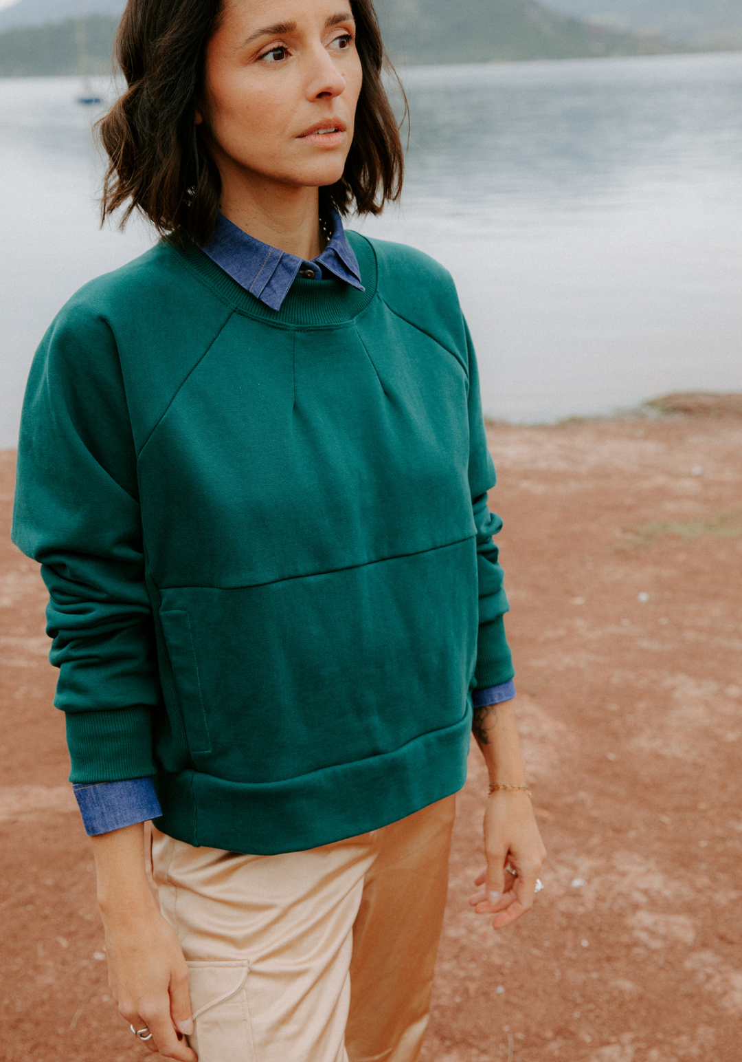 Ressac Sweatshirt Paper Sewing Pattern