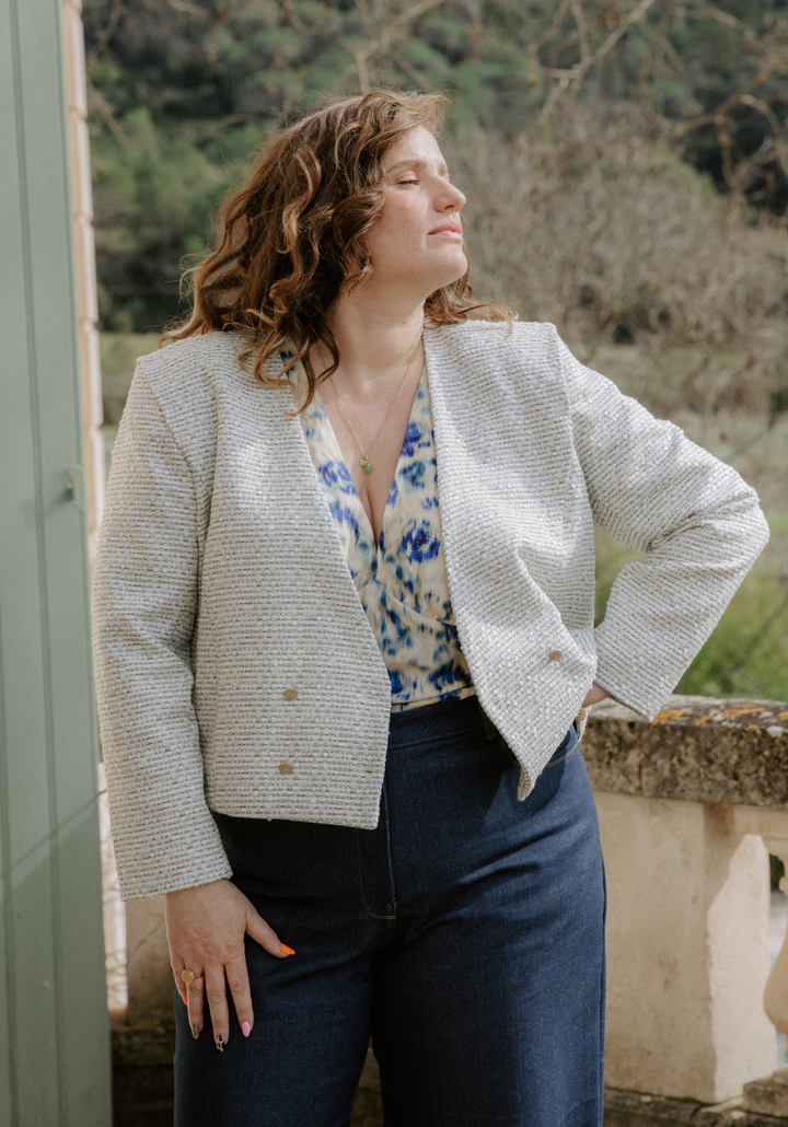 Damas Jacket Sewing Pattern - Paper Pattern