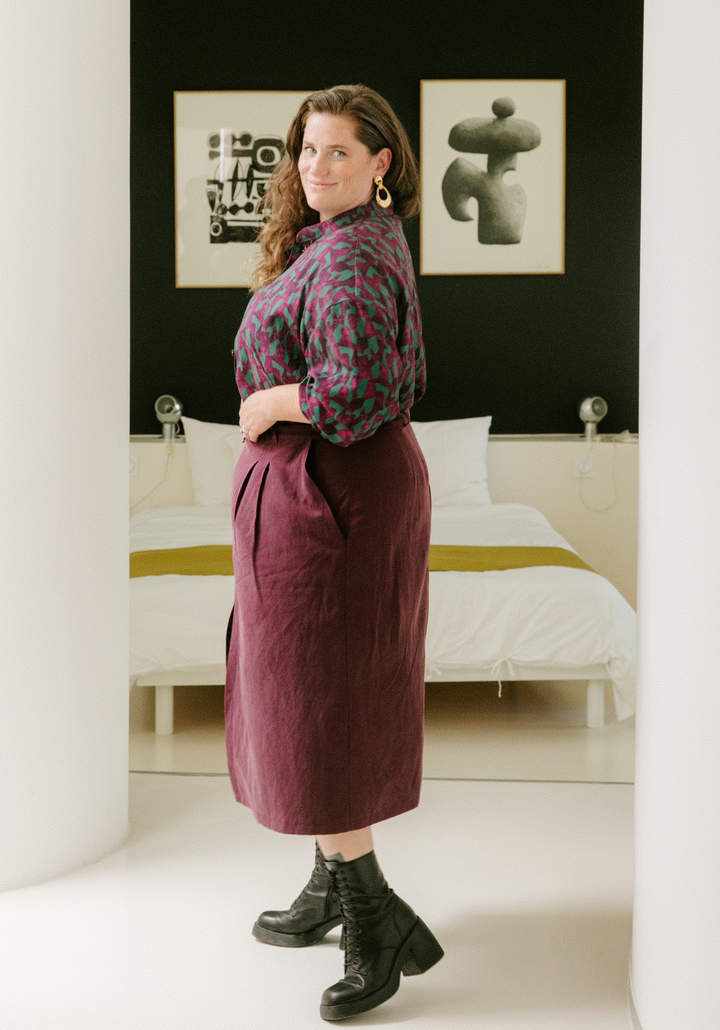 Silvana Skirt Sewing Pattern - Paper Pattern