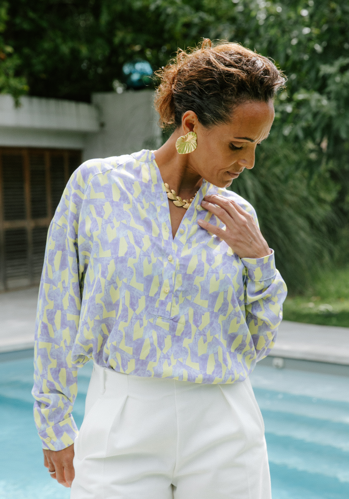 Vittoria Shirt Sewing Pattern - Paper Pattern