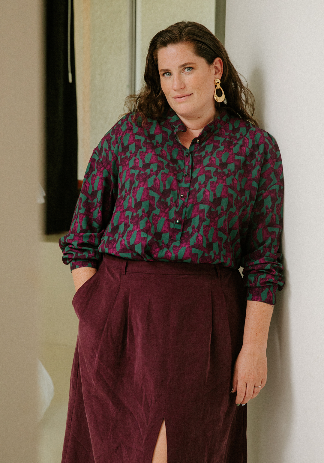 Vittoria Shirt Sewing Pattern - Paper Pattern