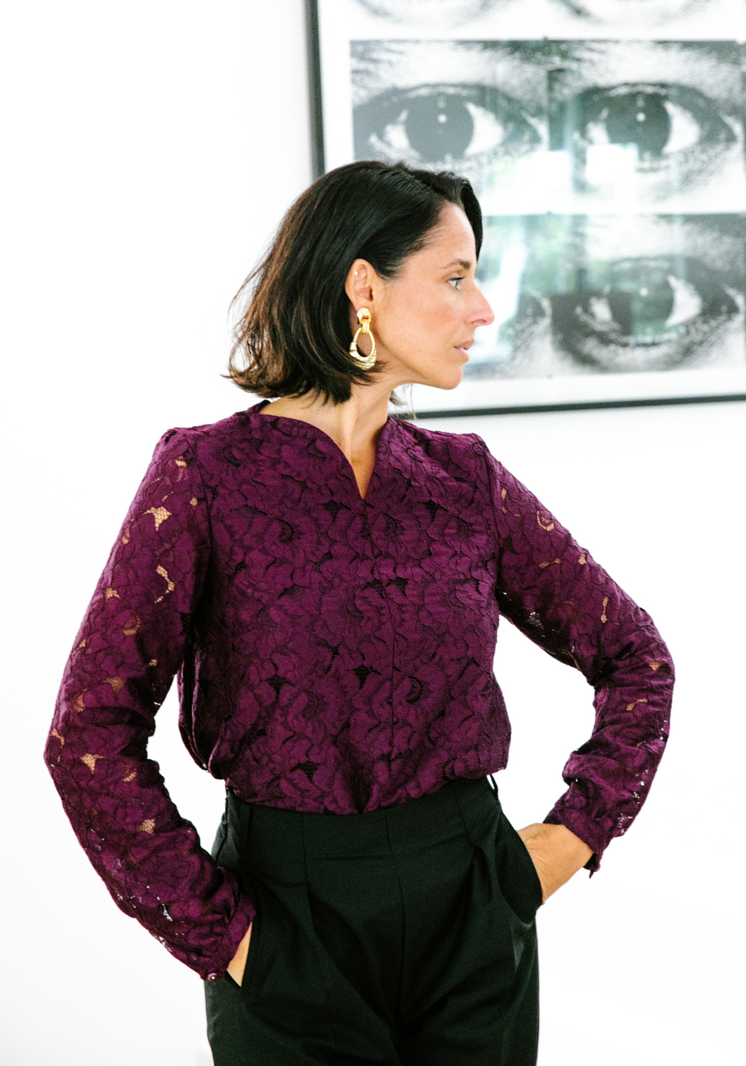 Volata Blouse Sewing Pattern - Paper Pattern