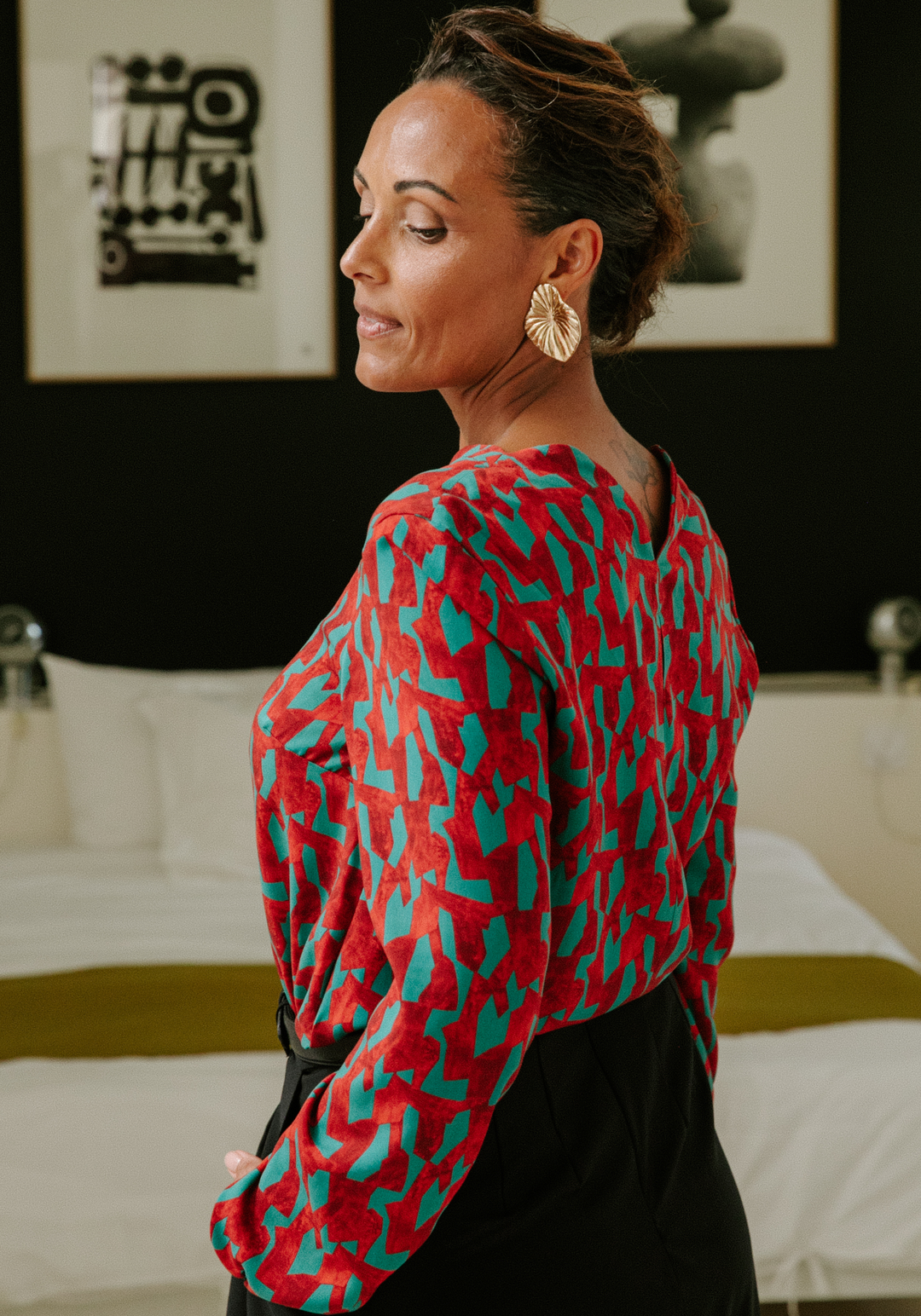 Volata Blouse Sewing Pattern - Paper Pattern