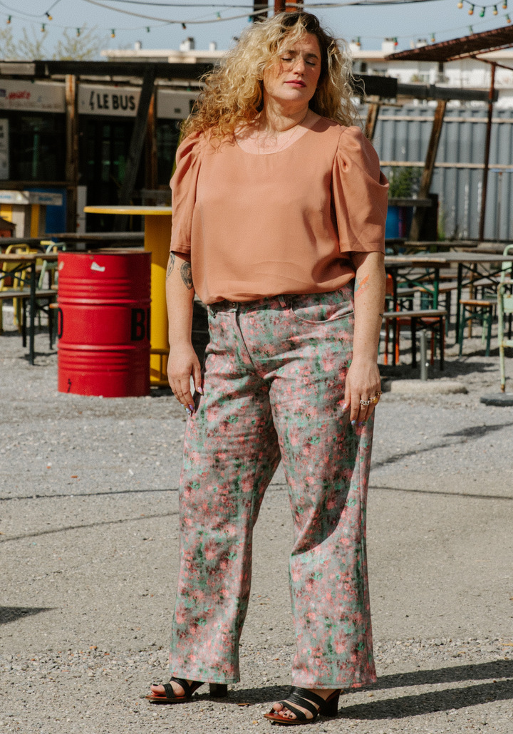 Worn Jeans Sewing Pattern - Paper Pattern
