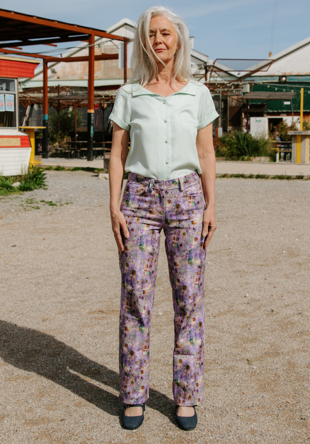 Worn Jeans Sewing Pattern - Paper Pattern