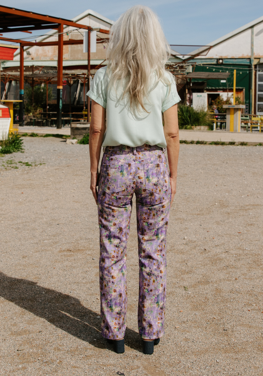 Worn Jeans Sewing Pattern - Paper Pattern