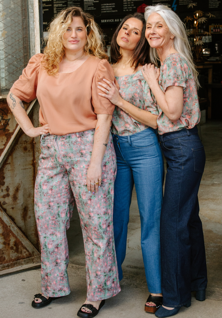 Worn Jeans Sewing Pattern - Paper Pattern