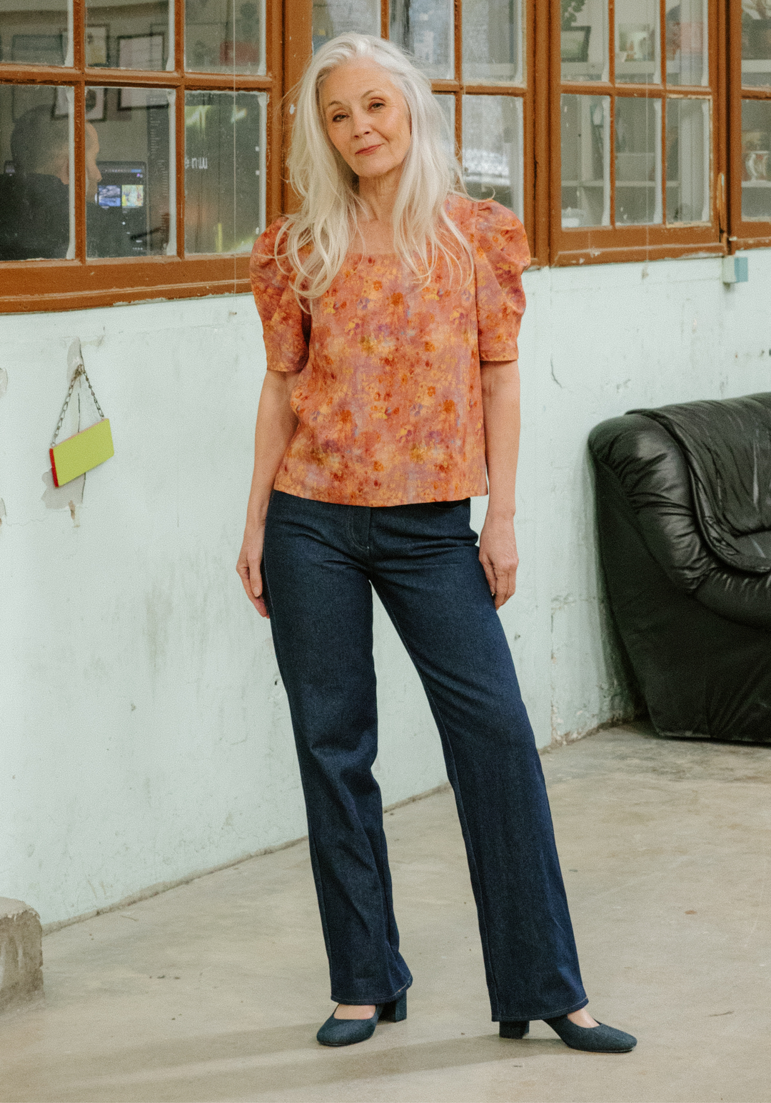 Worn Jeans Sewing Pattern - Paper Pattern