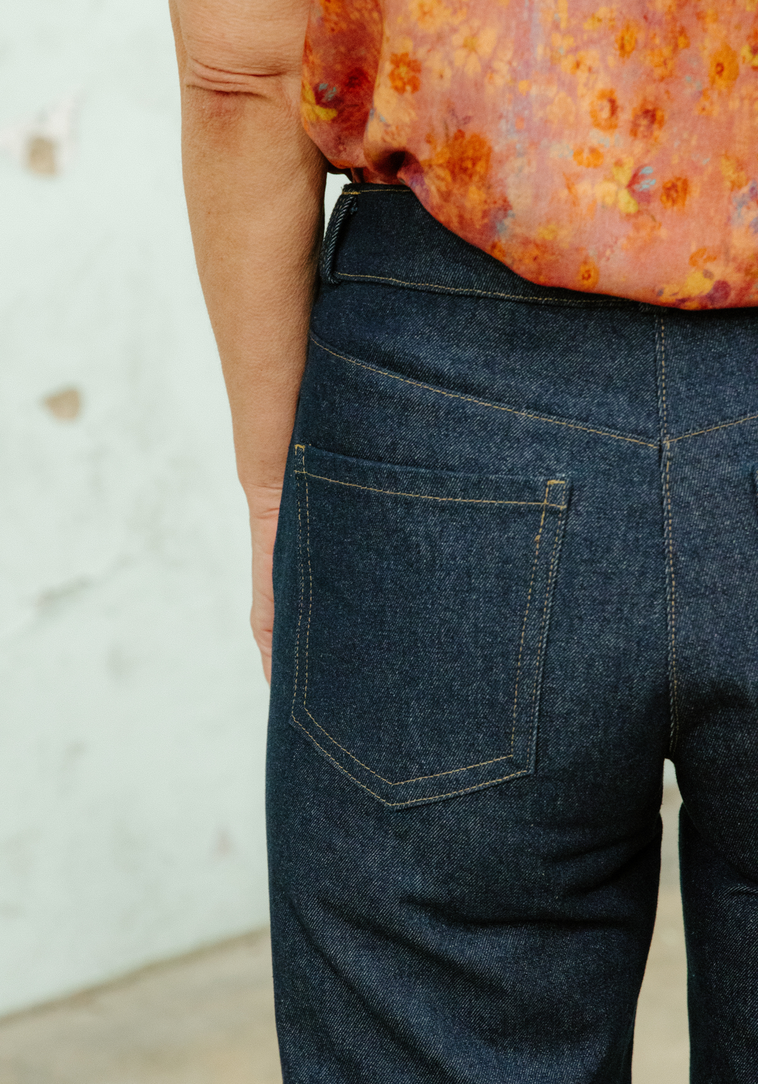 Worn Jeans Sewing Pattern - Paper Pattern