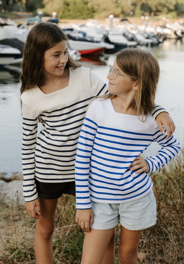 Miss Pirate Breton Top - Paper Pattern