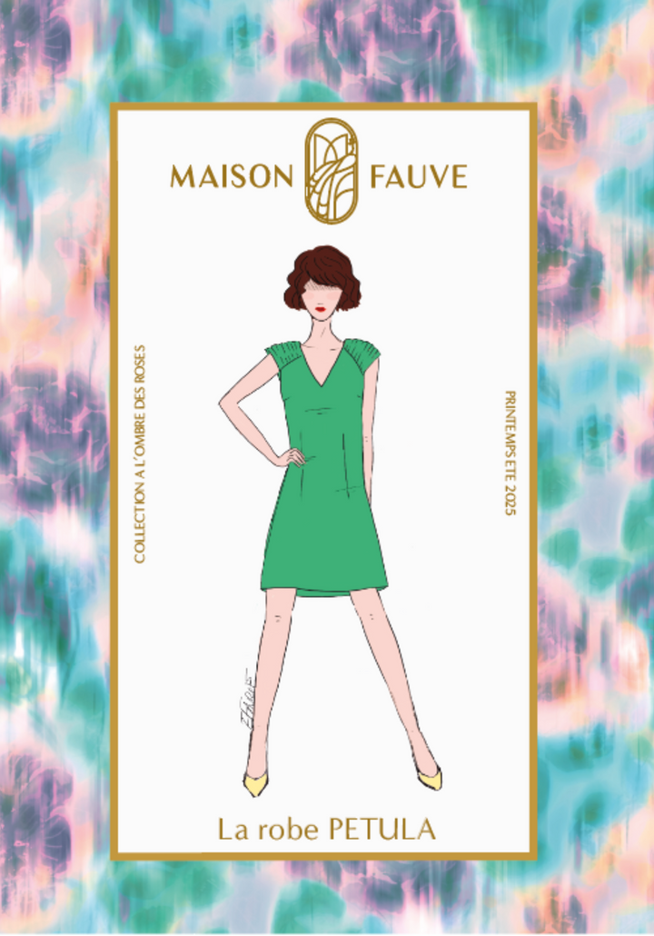 Pétula Dress Blouse Sewing Pattern - Paper Pattern