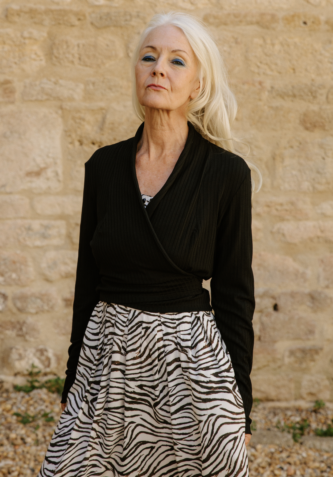 Cursive Wrap Top Sewing Pattern - Paper Pattern