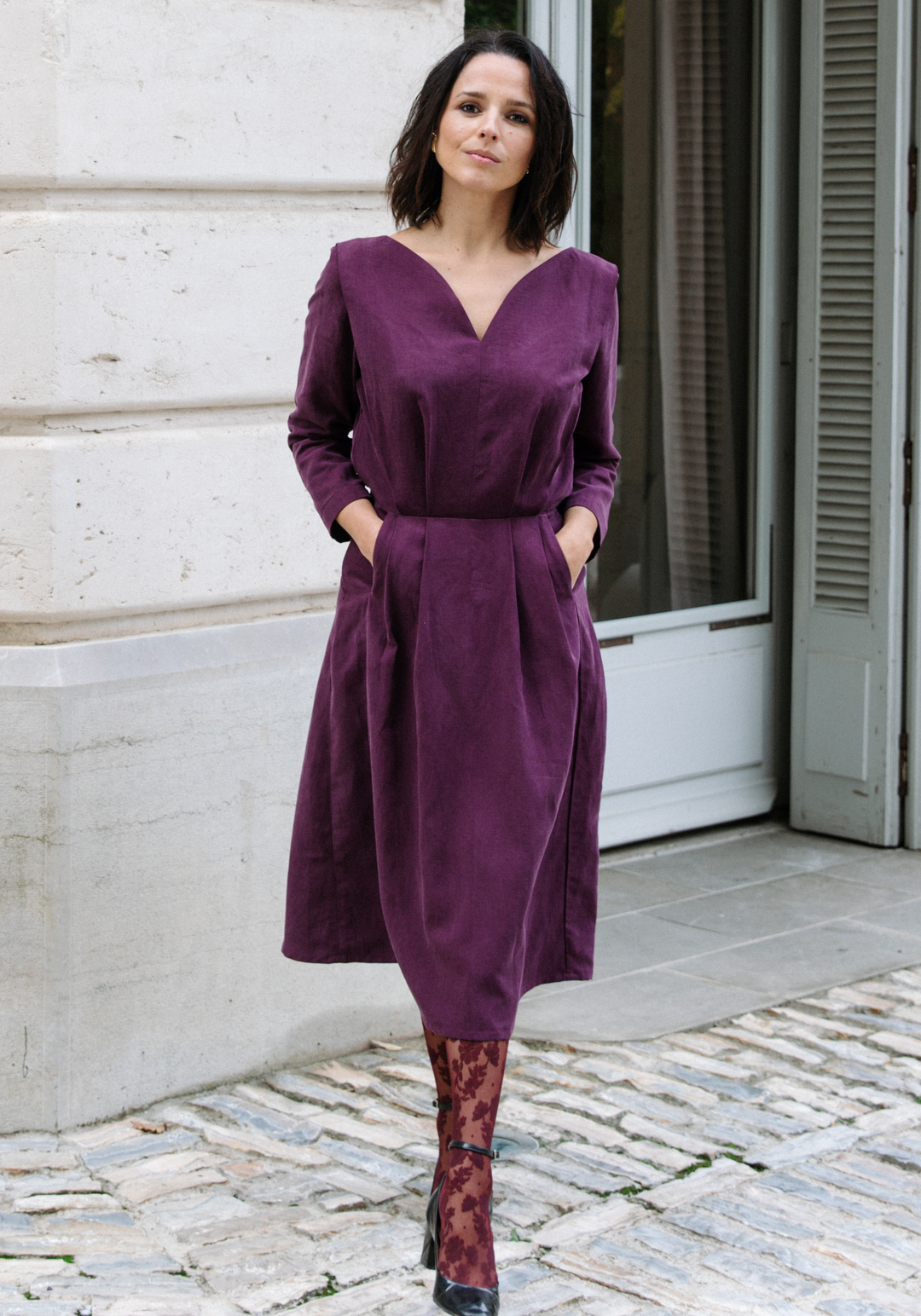 Notte Dress Blouse Sewing Pattern - Paper Pattern