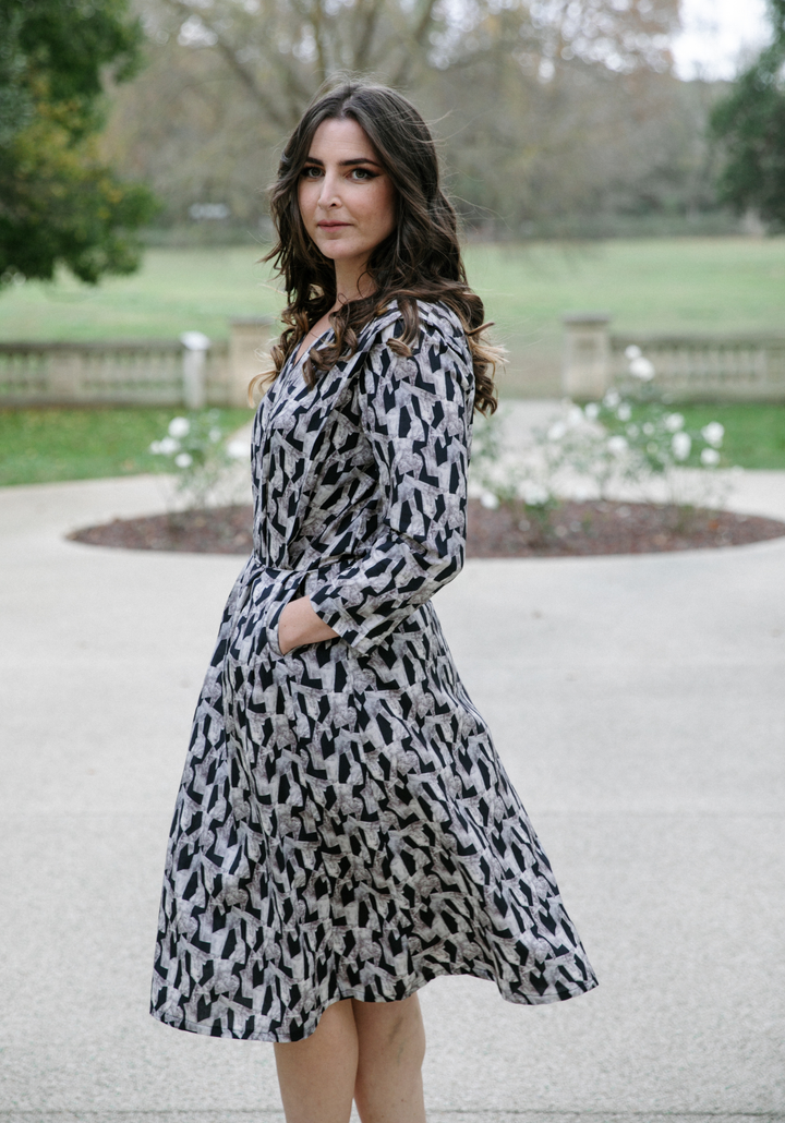 Notte Dress Blouse Sewing Pattern - Paper Pattern