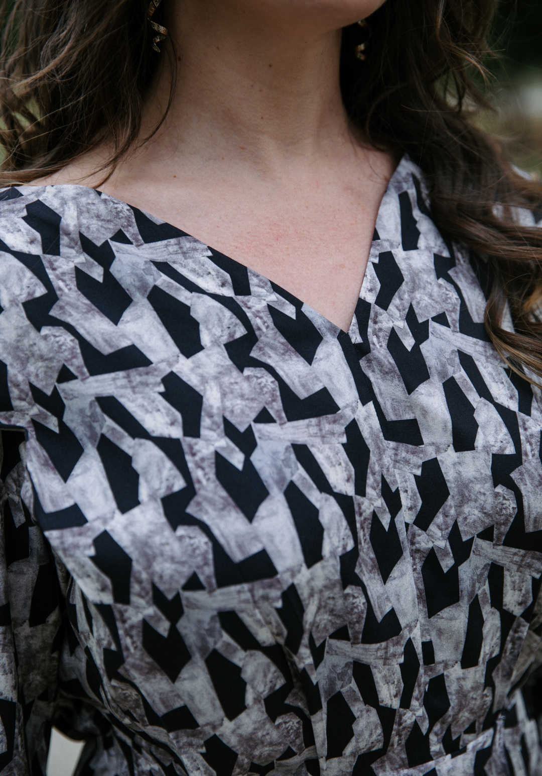 Notte Dress Blouse Sewing Pattern - Paper Pattern