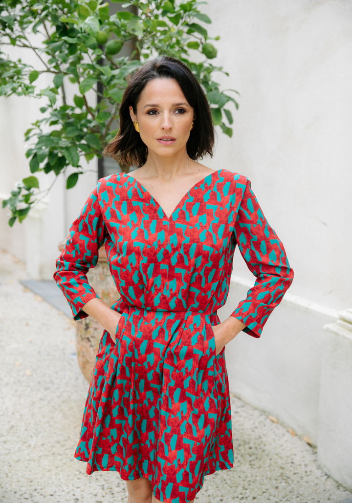 Notte Dress Blouse Sewing Pattern - Paper Pattern