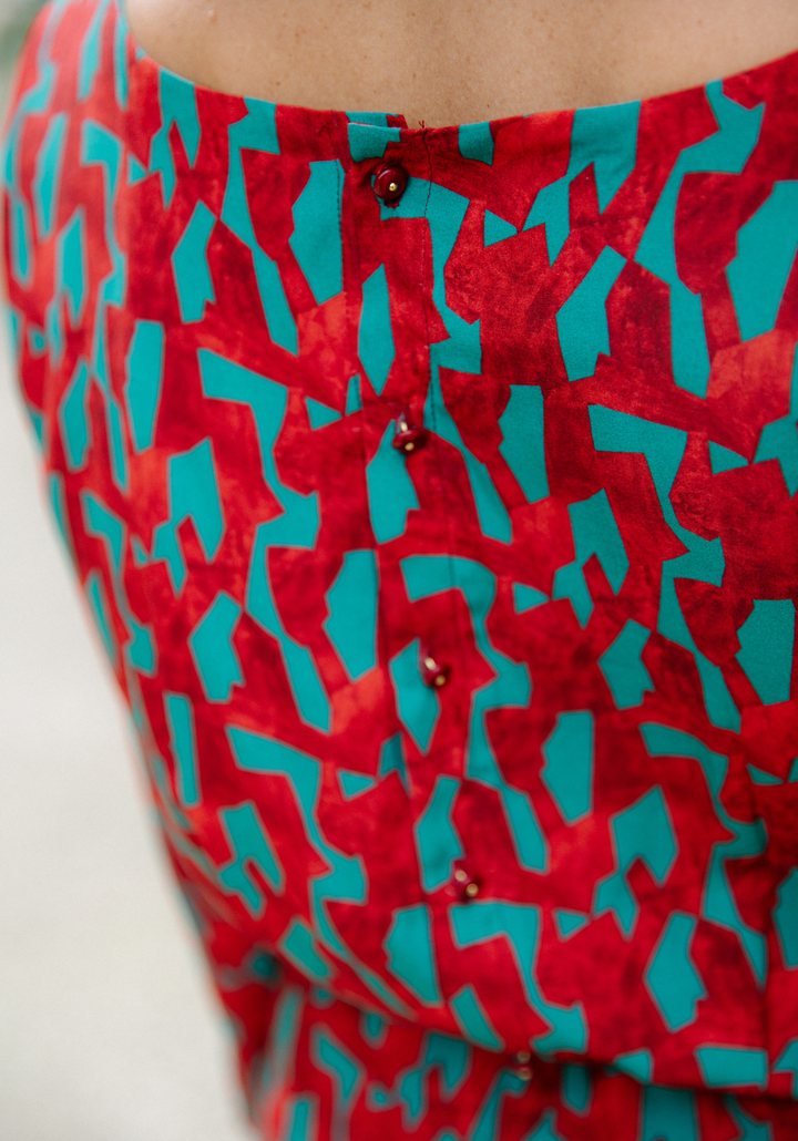 Notte Dress Blouse Sewing Pattern - Paper Pattern