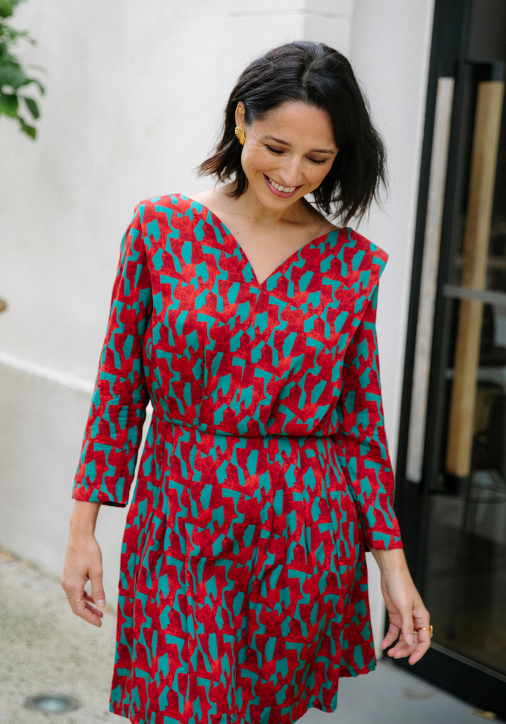 Notte Dress Blouse Sewing Pattern - Paper Pattern