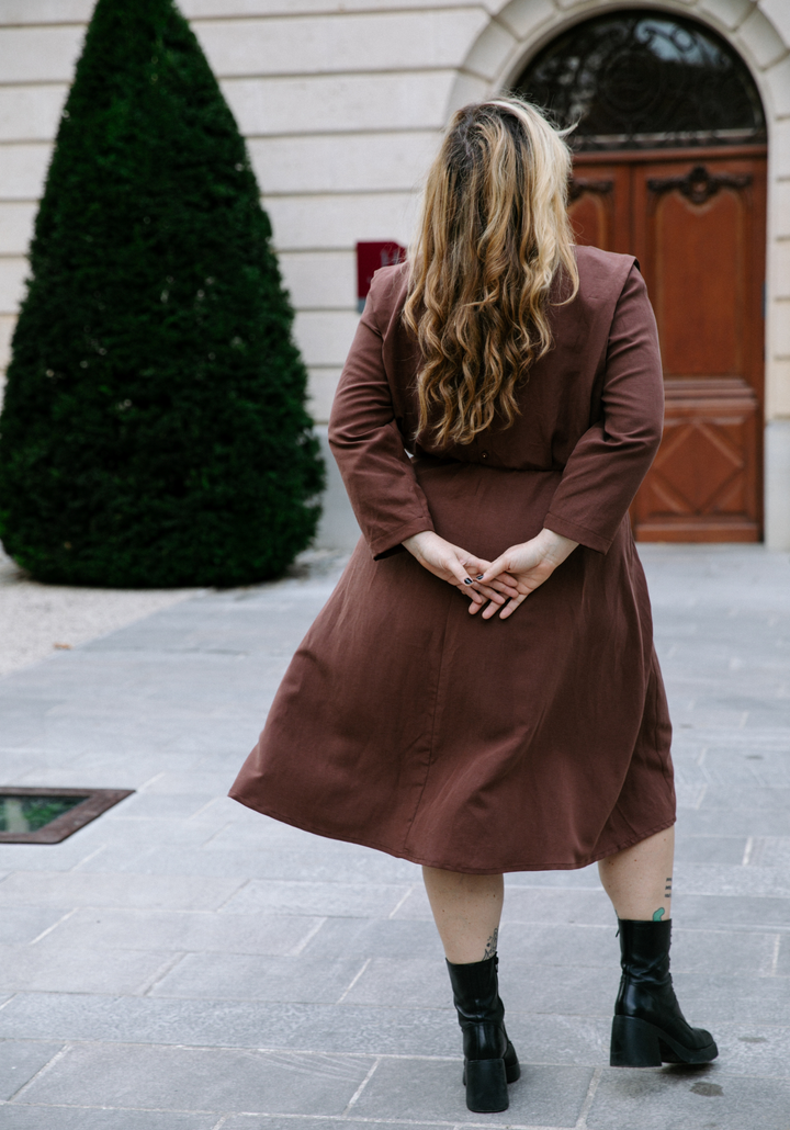 Notte Dress Blouse Sewing Pattern - Paper Pattern