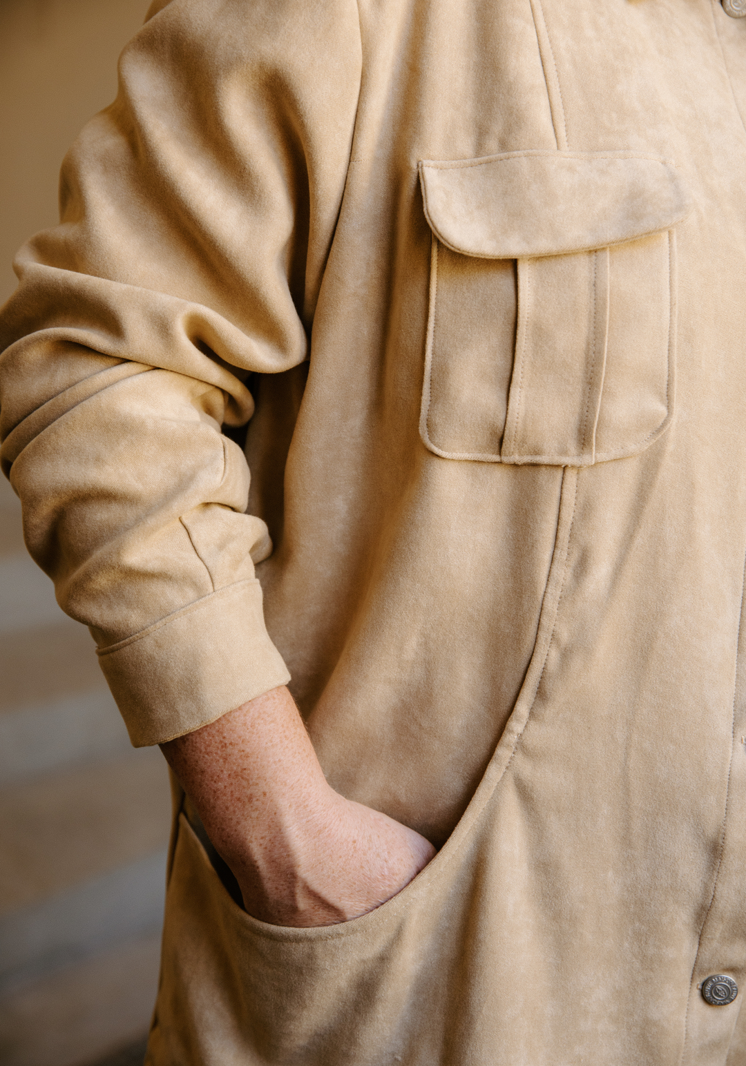 Ex Libris Overshirt Sewing Pattern - Paper Pattern