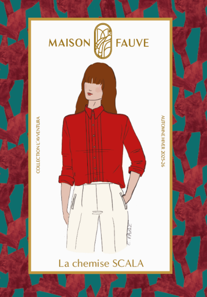 Scala Shirt Sewing Pattern - Paper Pattern