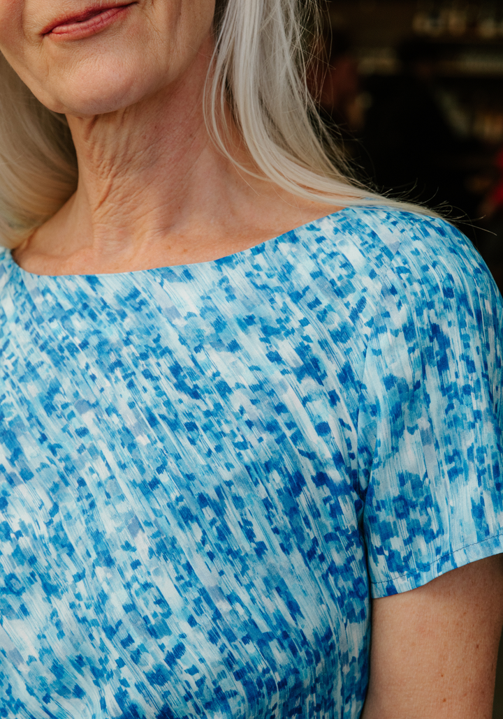 Patron couture robe drapée Twist - Patron pochette