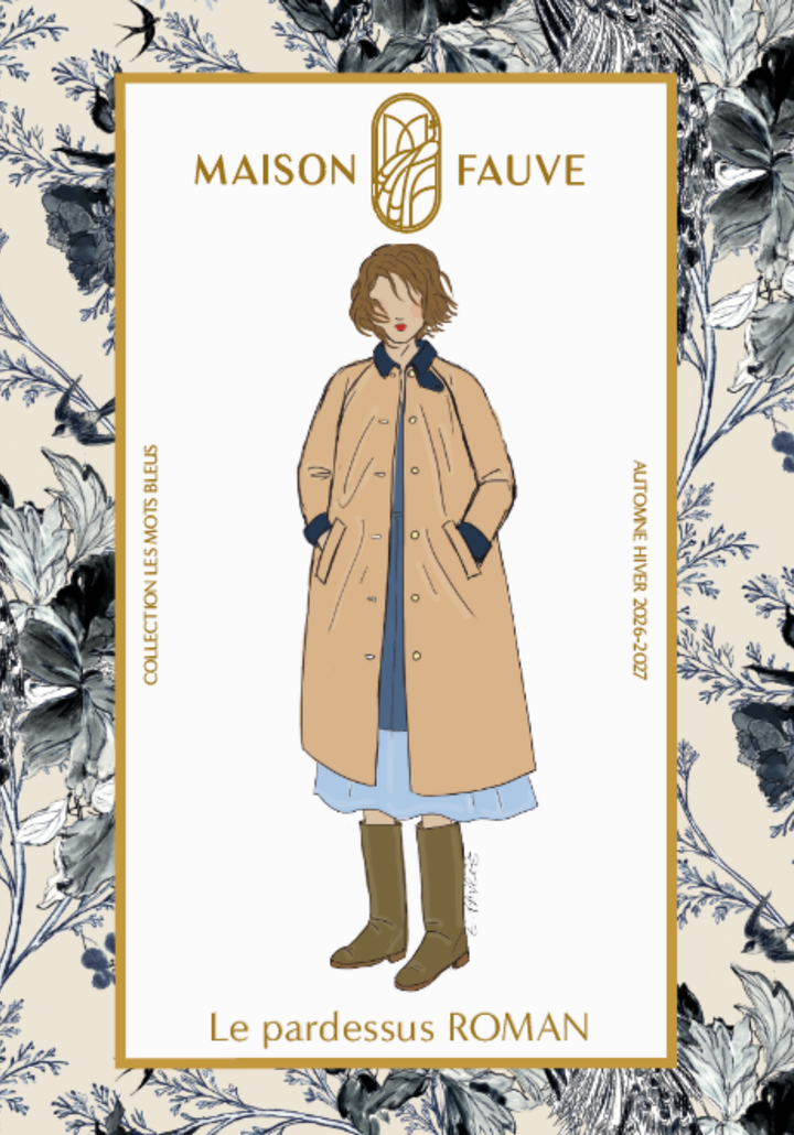 Roman Overcoat Sewing Pattern - Paper Pattern