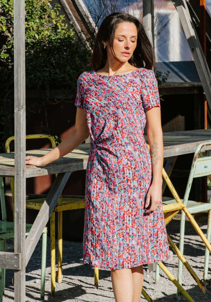 Twist Dress Sewing Pattern - Paper Pattern