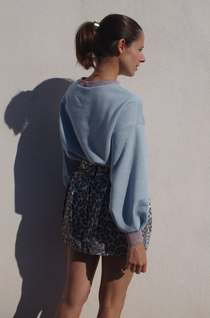 Granit-Sweatshirt-Muster / Clutch-Muster