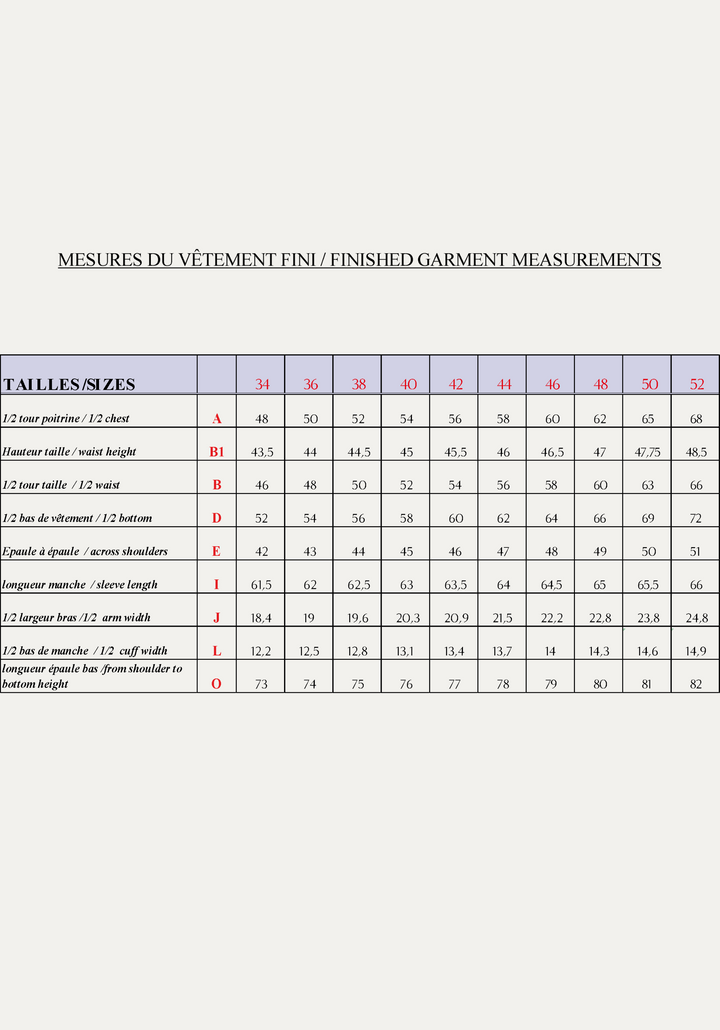Mimosa Blazer Paper Sewing Pattern