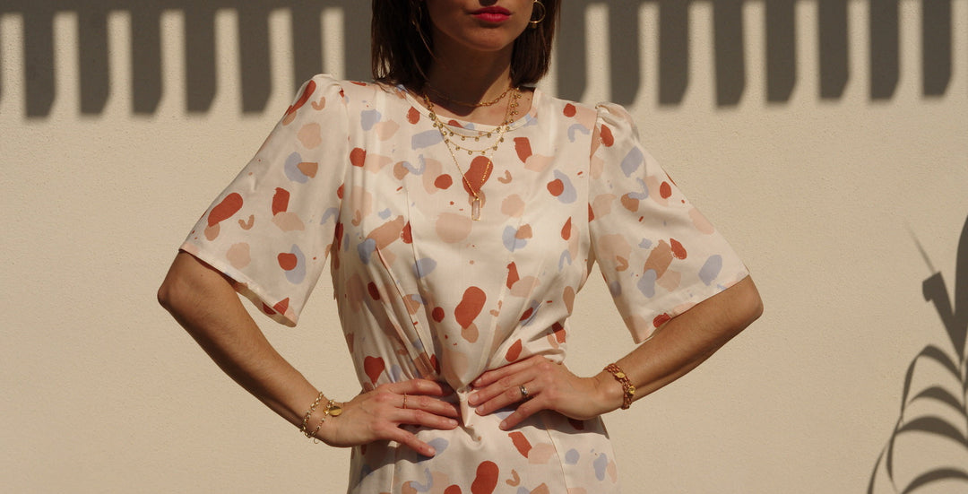 Dress pattern, Zénith blouse / Clutch pattern