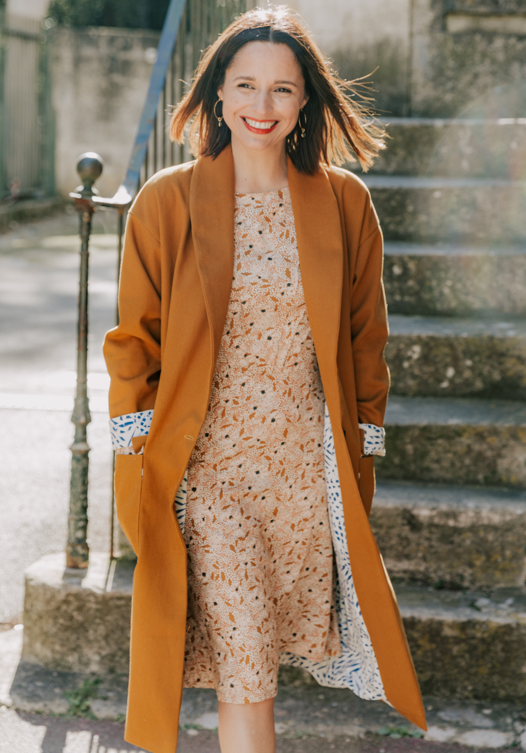 Pam Oversize Coat Paper Sewing Pattern