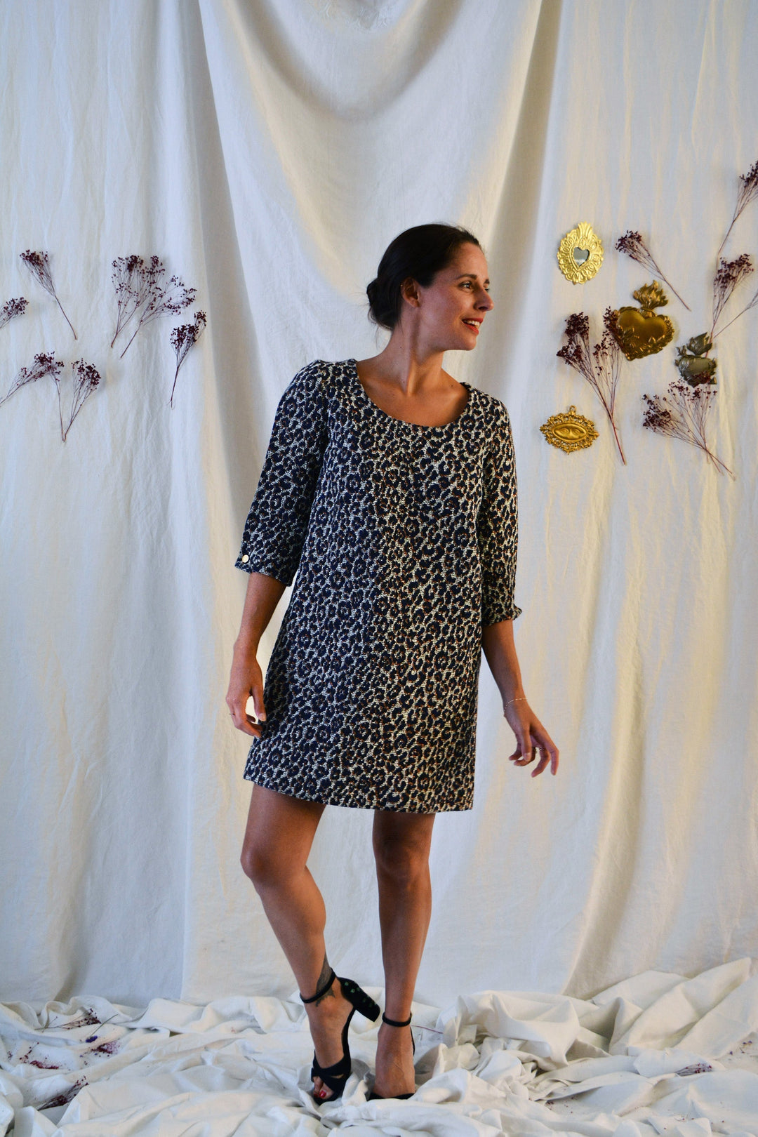 Niki Dress Top Paper Sewing Pattern