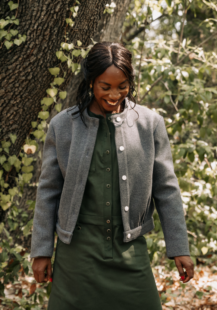 Dandelion jacket sewing pattern / Clutch pattern