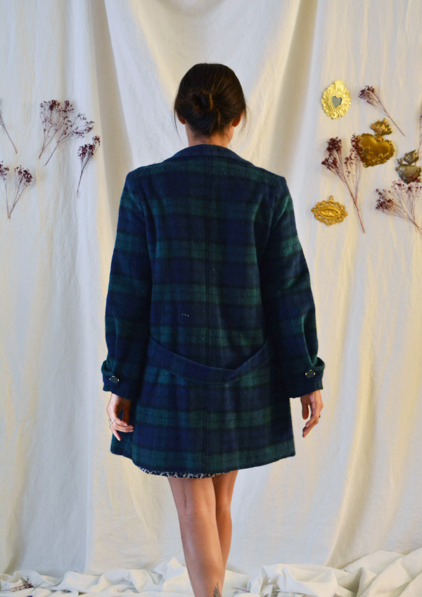 Women coat sewing pattern