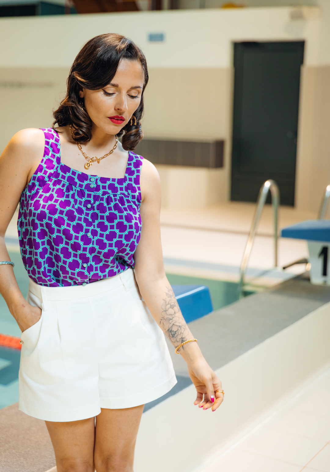 Patron couture short Grand Bain / Patron pochette