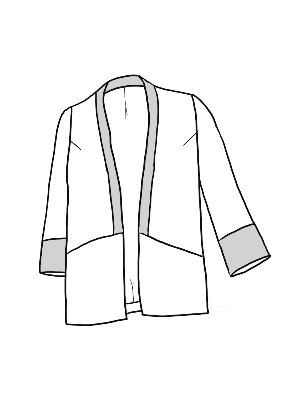 Sable Jacket Paper Sewing Pattern