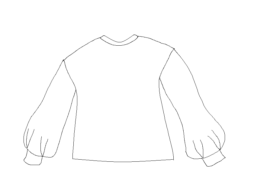 Granite sweatshirt pattern / Clutch pattern